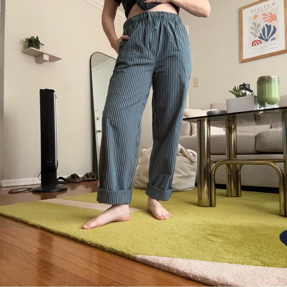 Boii Studios Striped green pant